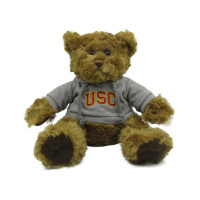 USC Trojans Grey Embroidered Hood Bear